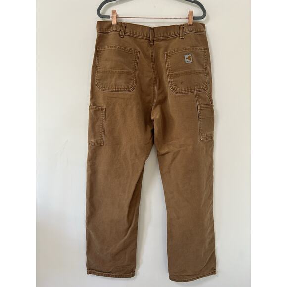 Carhartt Hrc2 FR Cargo Pants Brown Men's Size 34/32 Loose Fit Fire resistant - Picture 6 of 14